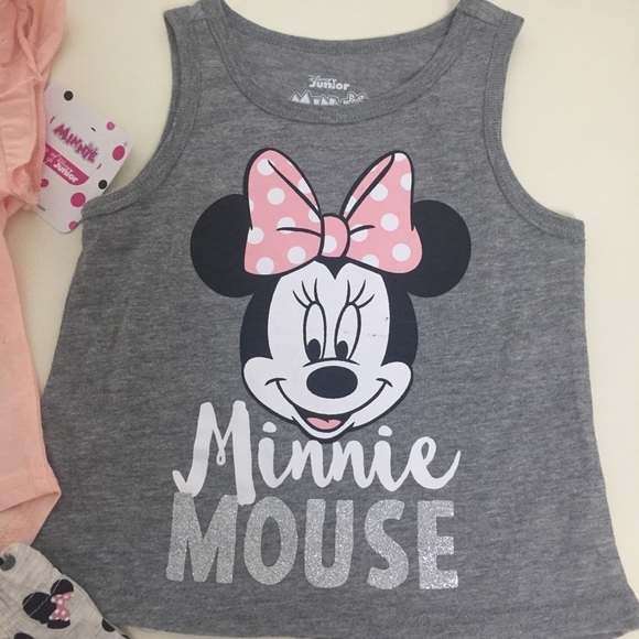 Disney Minnie Mouse Cute 3 piece set outfit - Picture 4 of 7